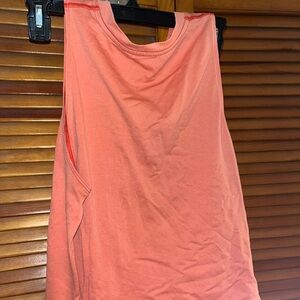 Fabletics Coral/Orange Tank Top